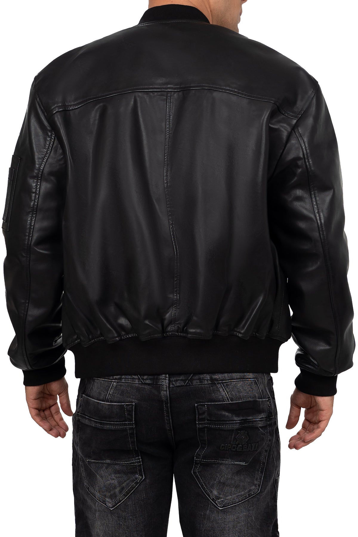 Herren Regular Fit Jacke in Black – Reichstadt – Ansicht 2