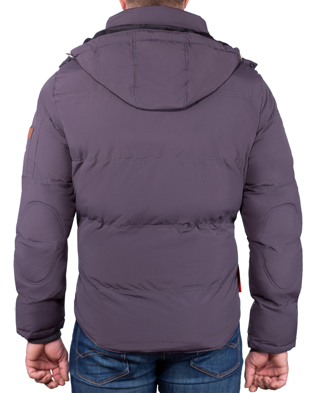 Herren Regular Fit Jacke verveine in Dark Grey – Geographical Norway – Ansicht 2
