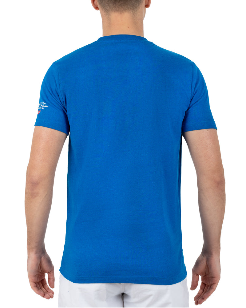 Herren Regular Fit T-Shirt jiami men - Royal Blue