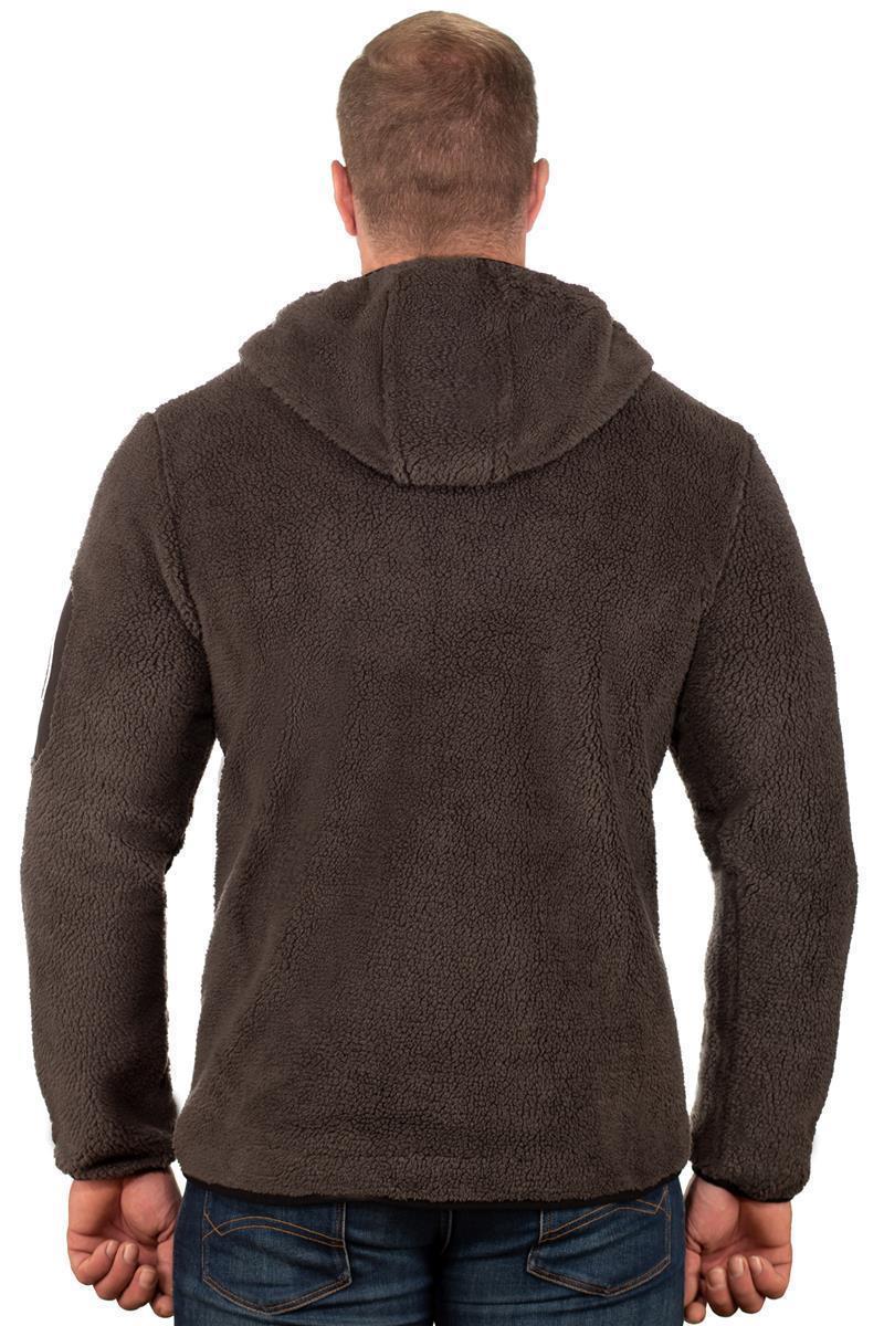Herren Regular Fit Fleecesjacke tufour - Blended Grey