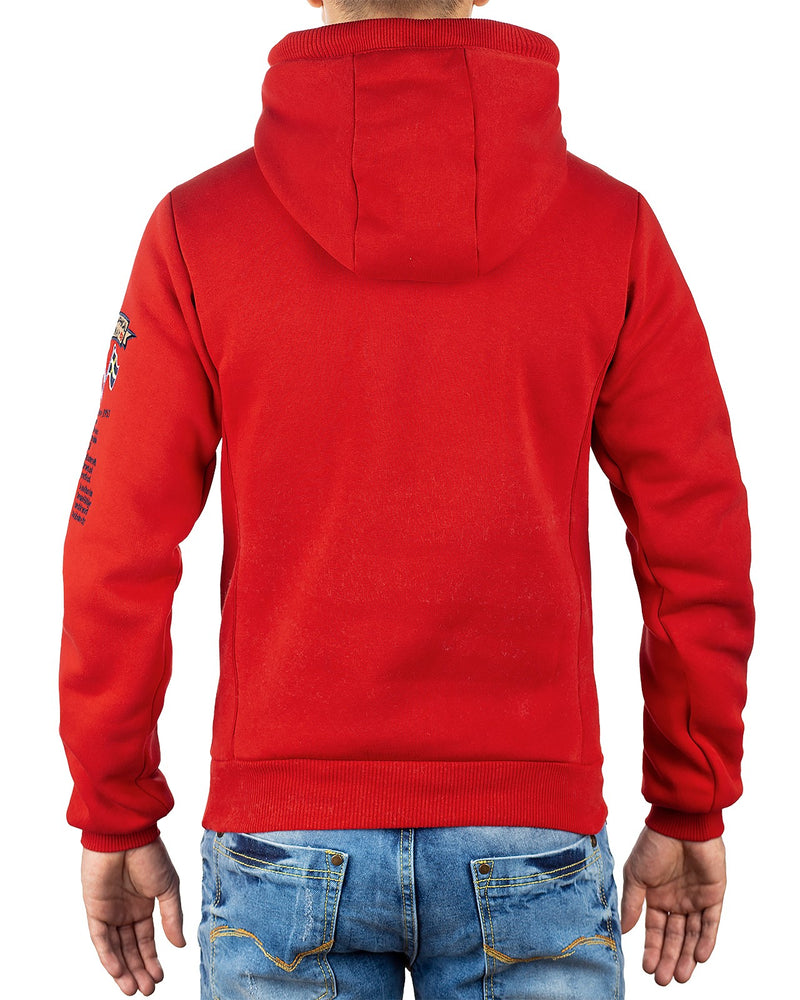 Herren Regular Fit Hoodie gymclass men - Red