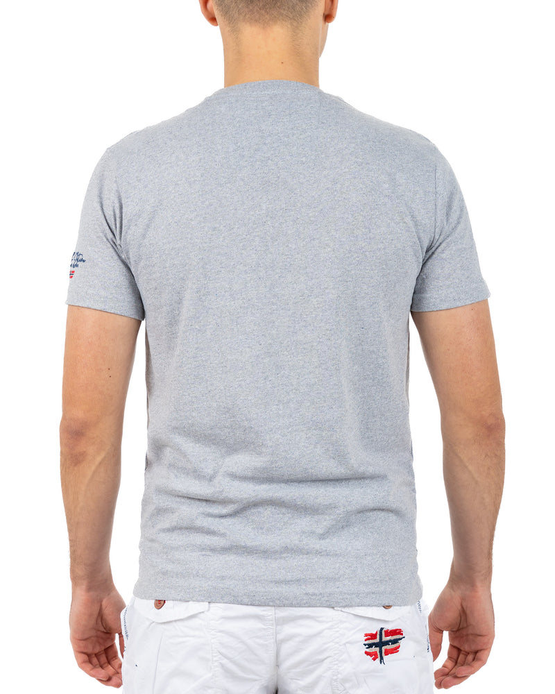 Herren Regular Fit T-Shirt jiami men - Blended Grey