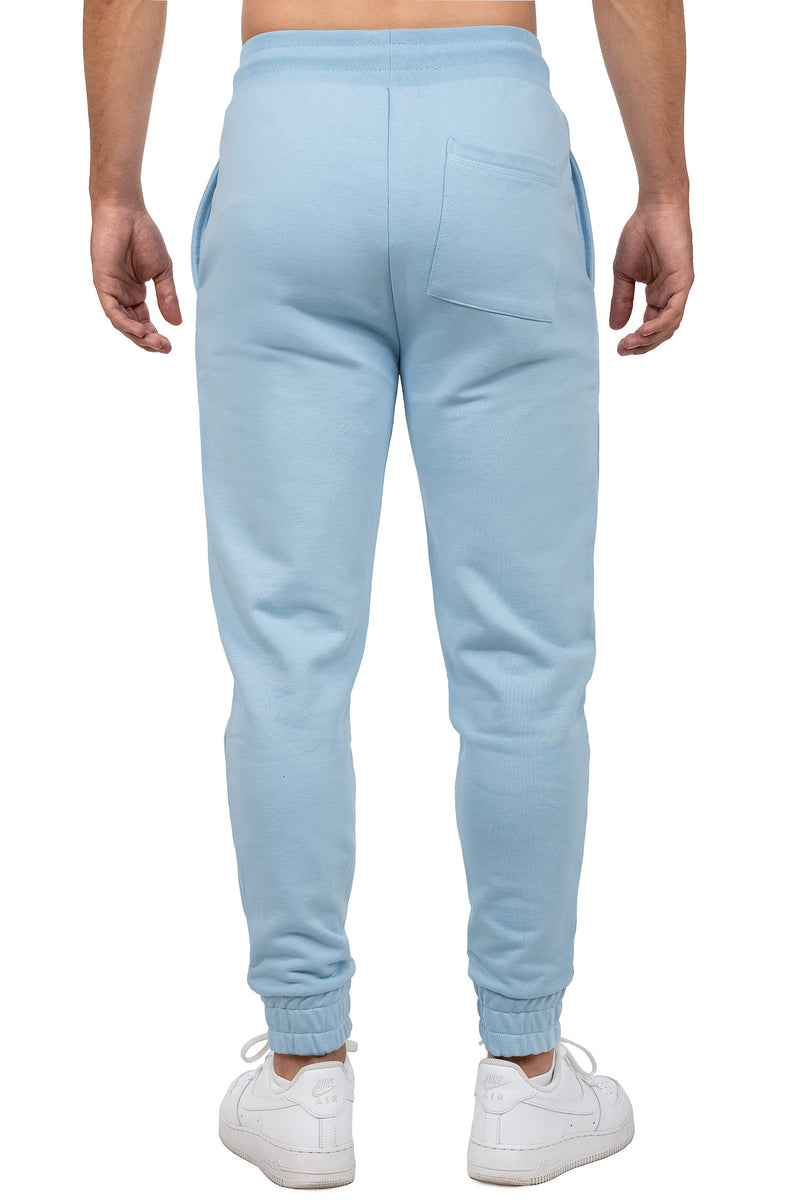 Herren Regular Fit Jogginghose Marken-Stick 23RS035 - Baby Blue