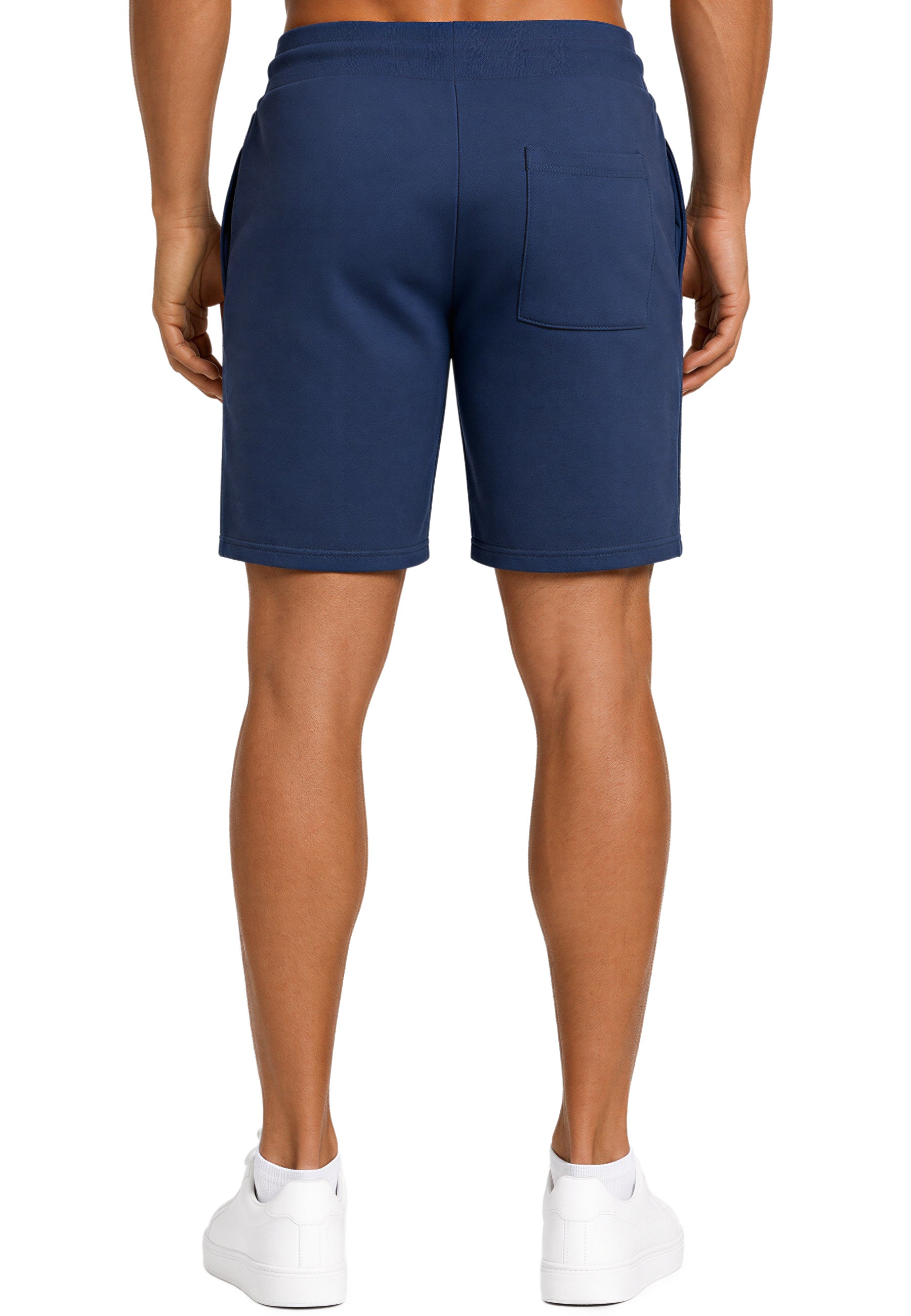 Herren Regular Fit Shorts Marken-Stick 23RS036 - Dark Blue