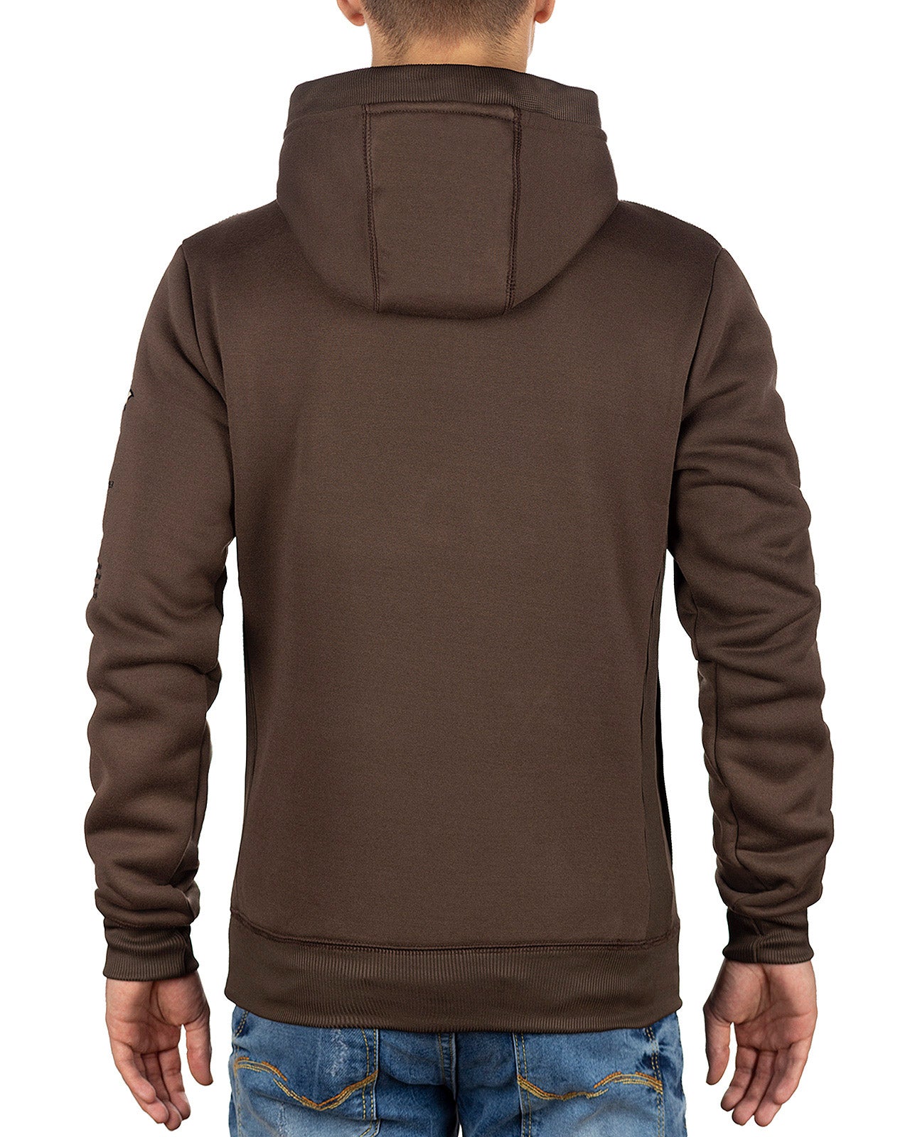 Herren Regular Fit Hoodie gymclass men - Brown