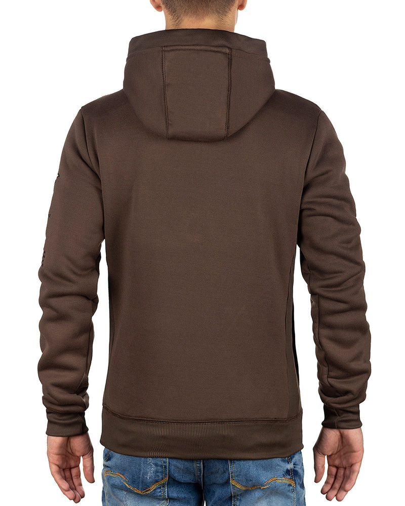 Herren Regular Fit Hoodie gymclass men - Brown
