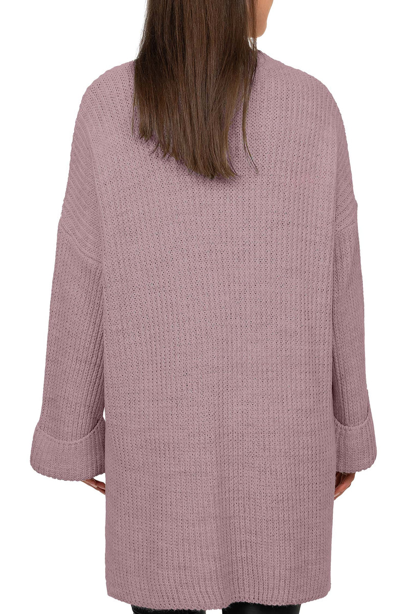 Damen Relaxed Fit Pullover 25RSW067 - Taupe