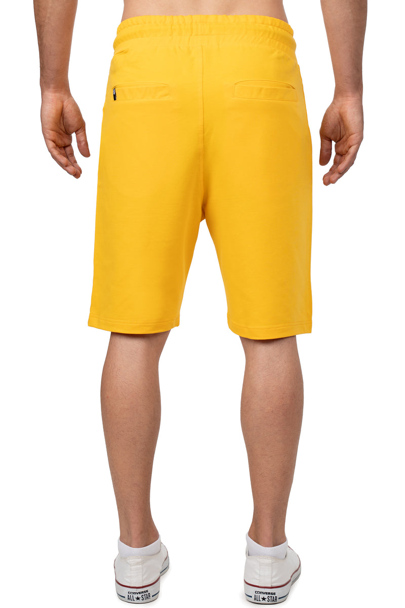 Herren Regular Fit Shorts Mid Waist CK271 - Yellow