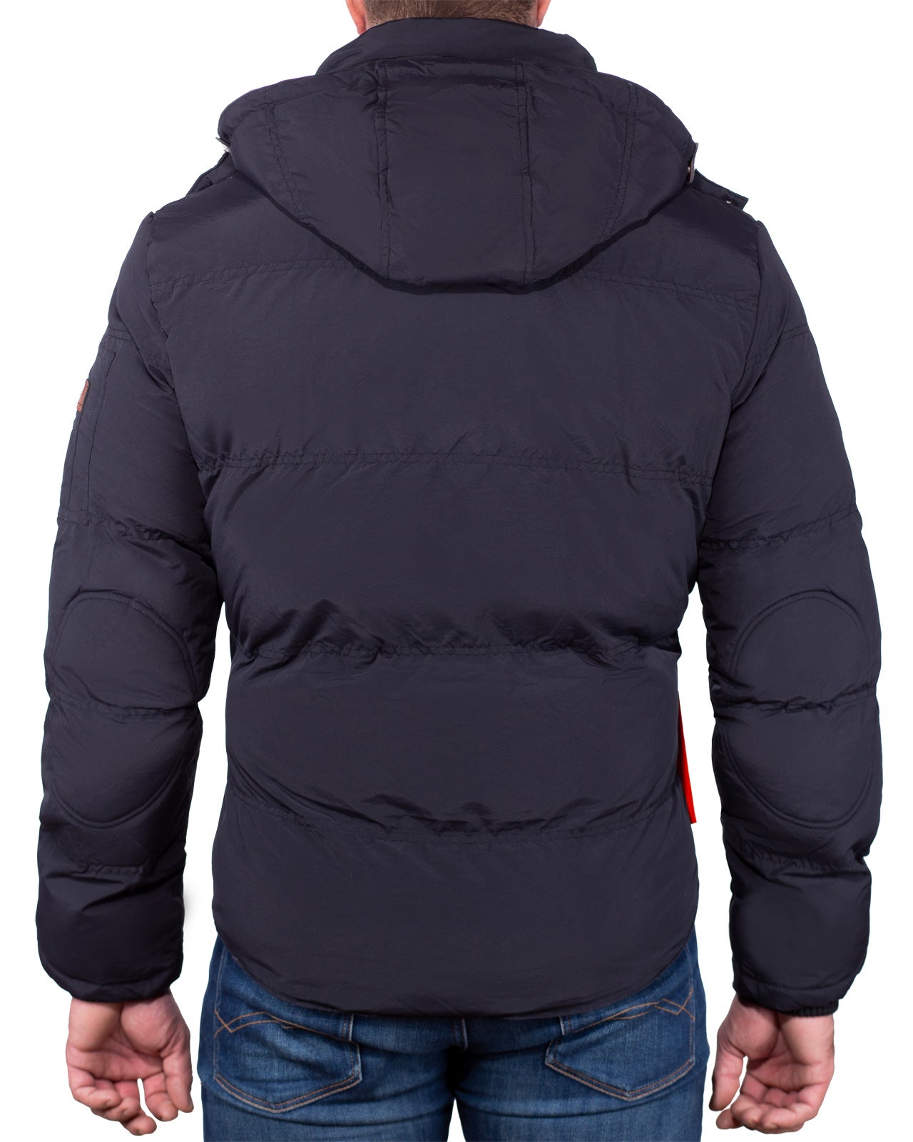 Herren Regular Fit Jacke verveine - Black