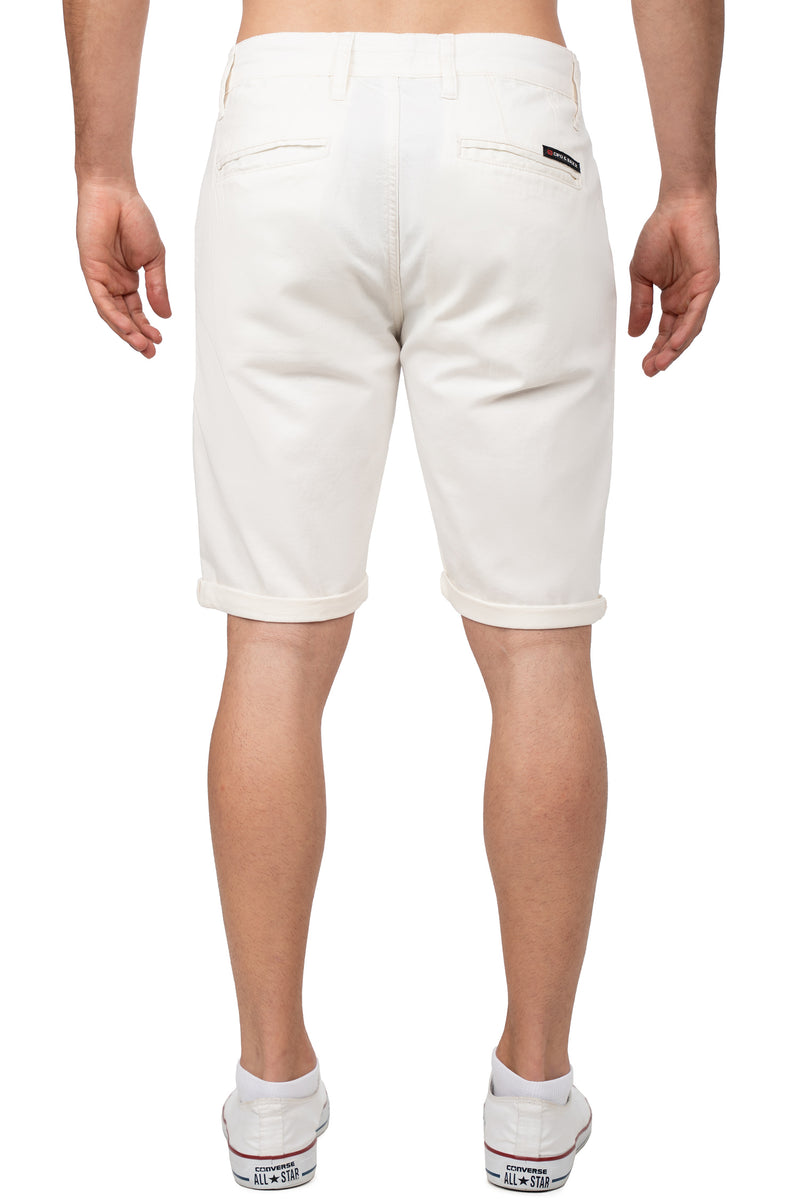 Herren Regular Fit Shorts Logo-Detail CK272 - White