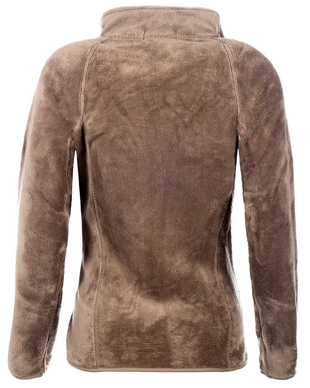 Damen Regular Fit Jacke upaline - Taupe