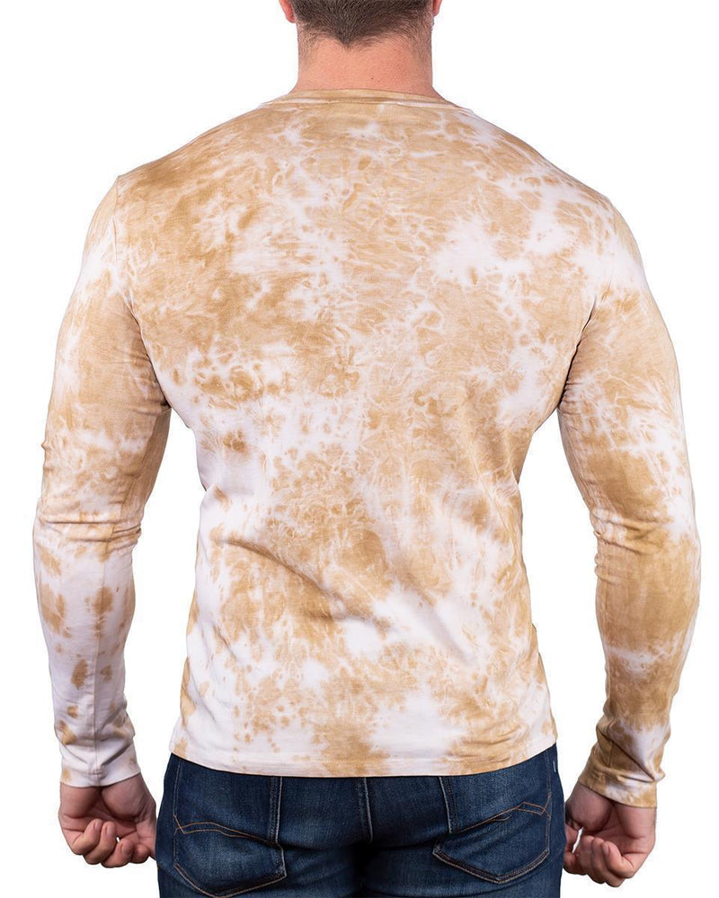 Herren Regular Fit Longsleeve CL489 - Yellow