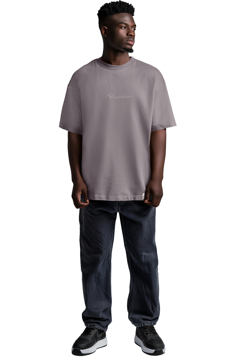 Herren Oversized T-Shirt 22RS033 - Dark Grey