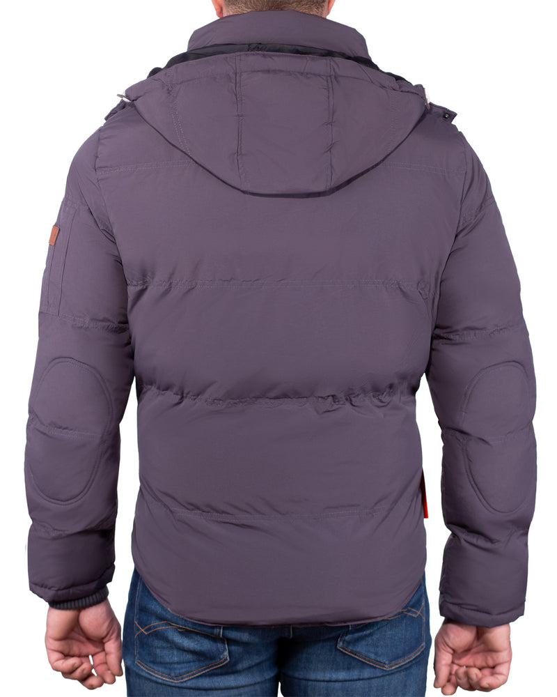 Herren Regular Fit Jacke verveine - Dark Grey