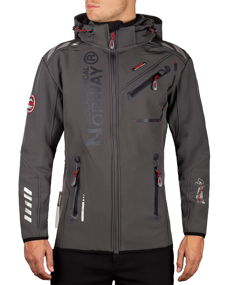 Herren Regular Fit Softshelljacke royaute men - ASSORT Dark Grey