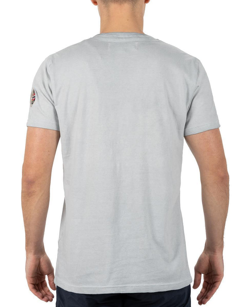 Herren Regular Fit T-Shirt joasis - Light Grey