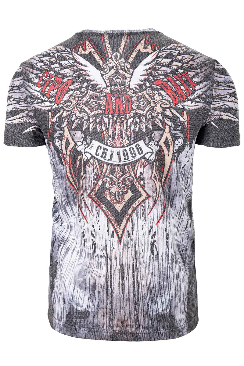 Herren Slim Fit T-Shirt CT746 - Grey