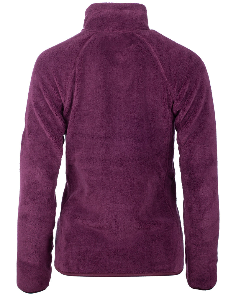Damen Regular Fit Jacke upaline - Burgundy