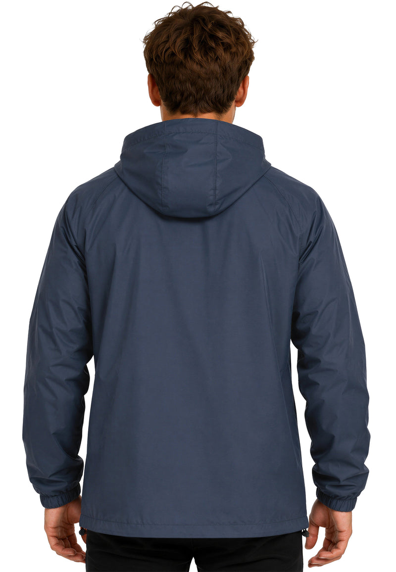 Herren Relaxed Fit Allwetter Windbreaker 24RS053 - Navy