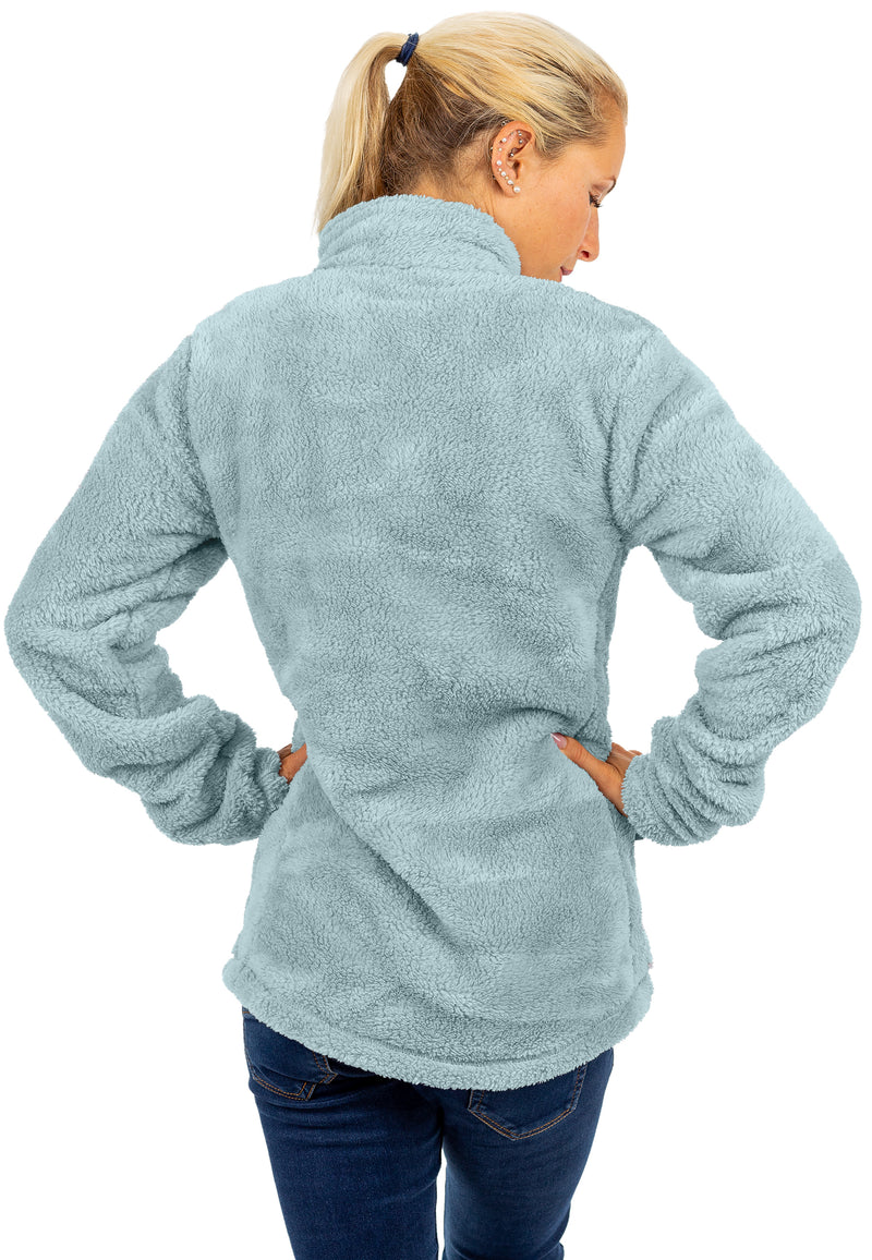 Damen Regular Fit Fleecejacke Kuschelige 22RSW002 - Mint