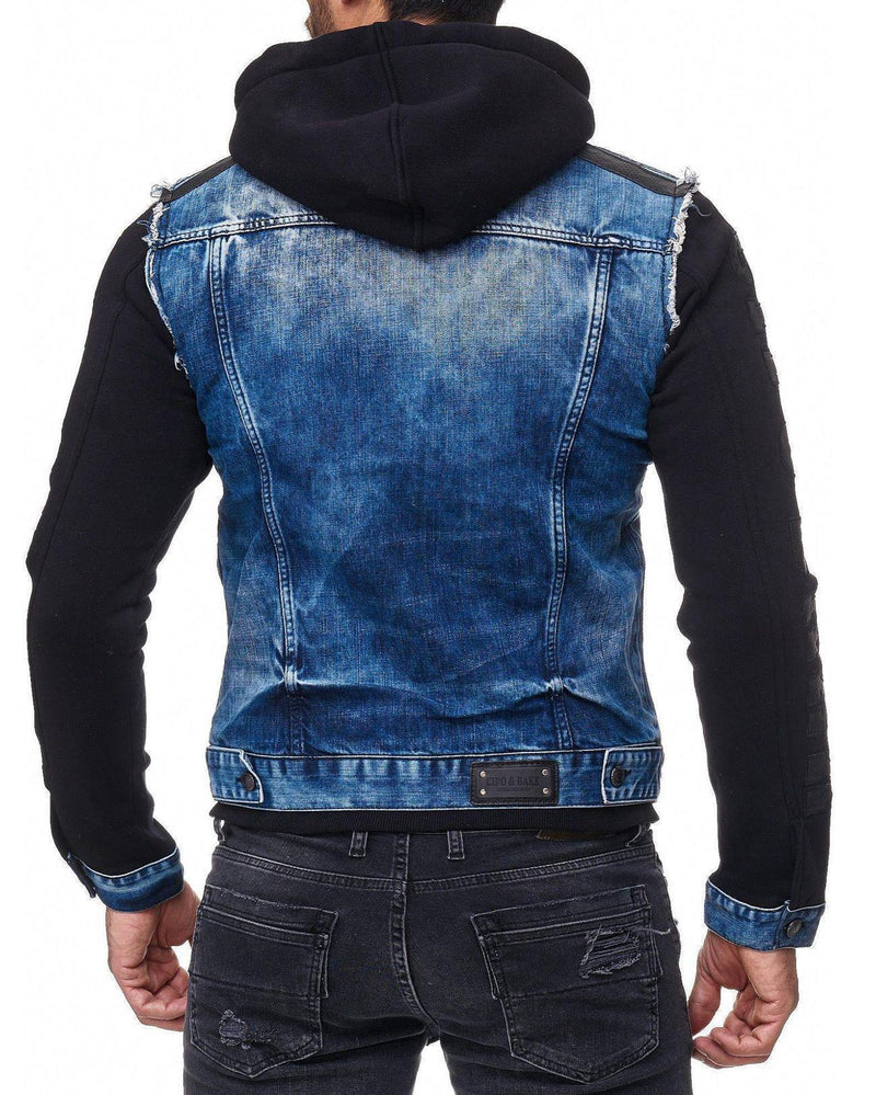 Herren Regular Fit Jacke Denim CJ154 - Blue