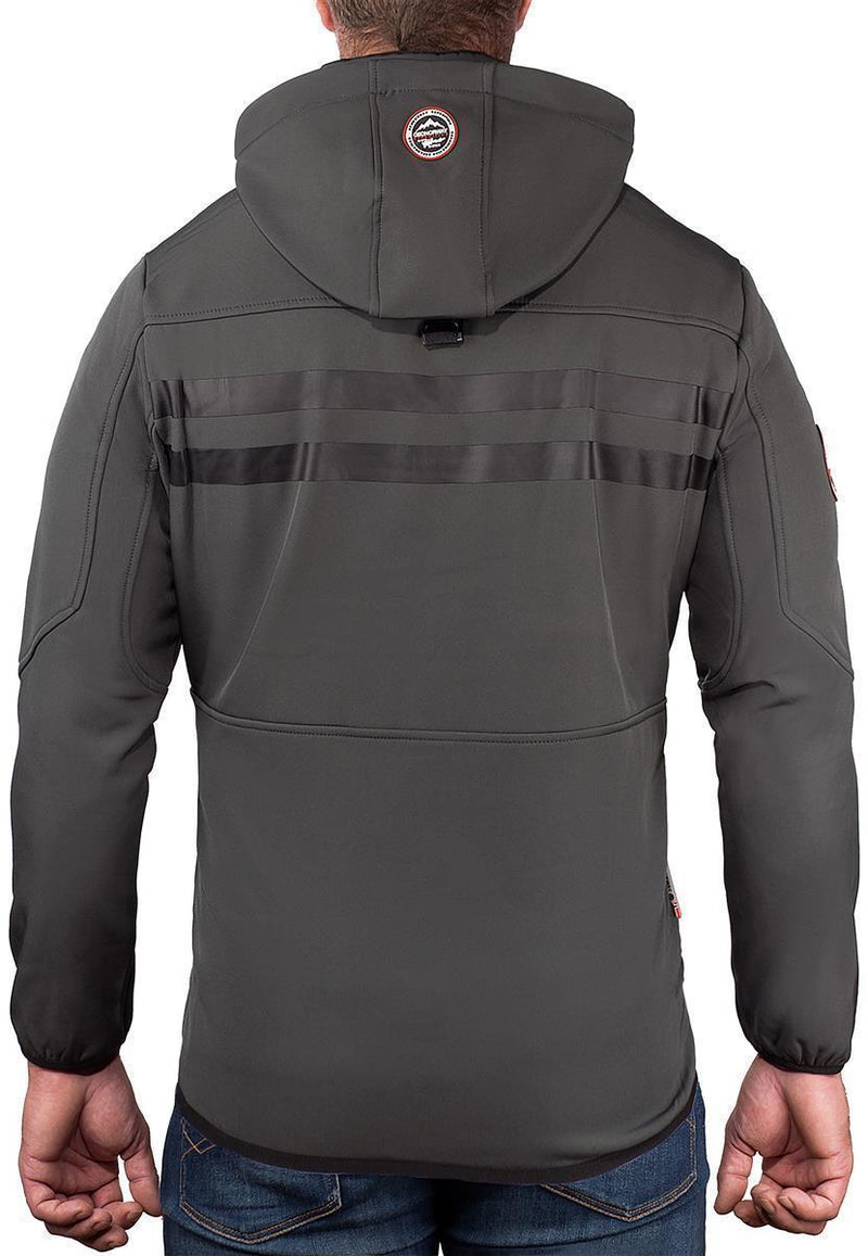 Herren Regular Fit Softshelljacke royaute - Dark Grey