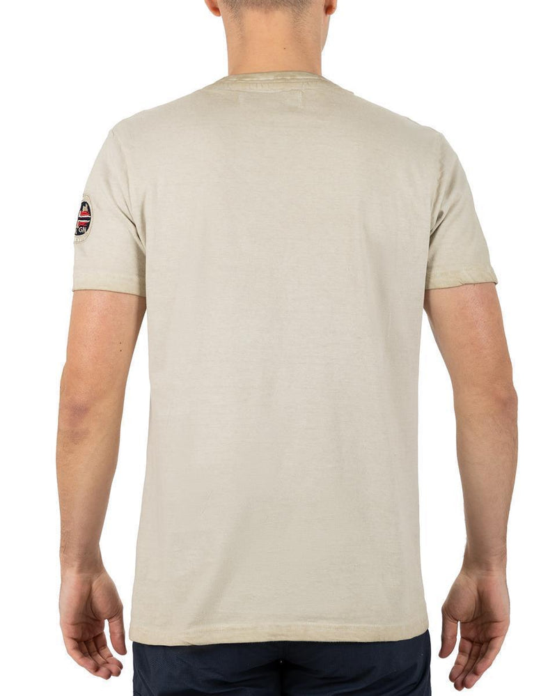 Herren Regular Fit T-Shirt joasis - Beige