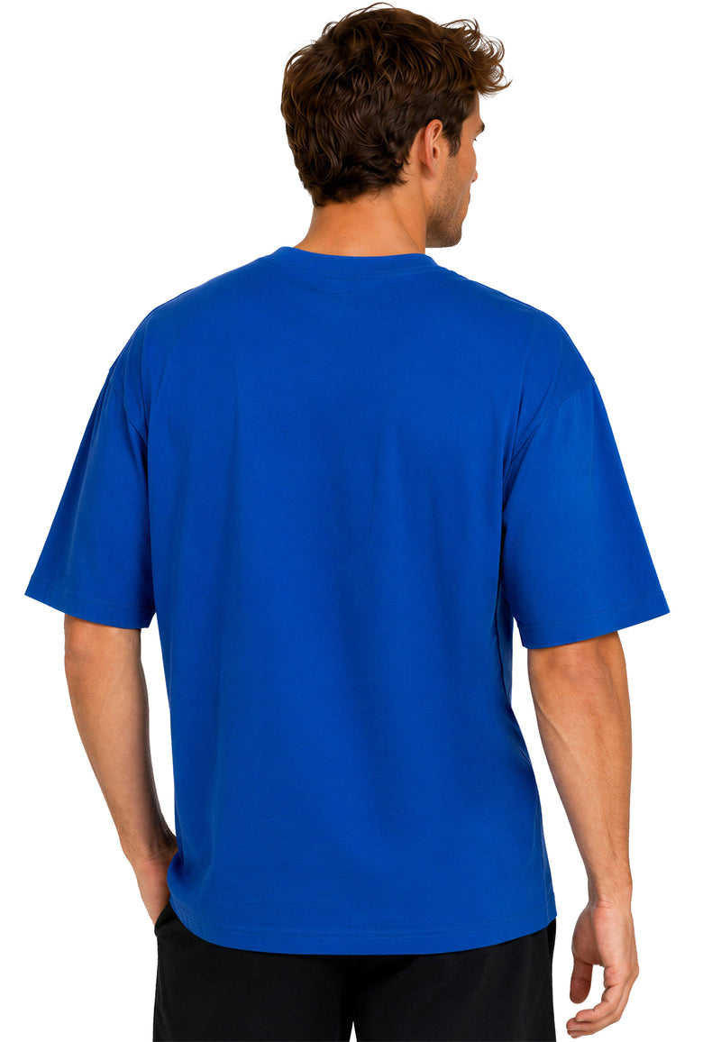 Herren Regular Fit T-Shirt Shoulder Drop 25RS071 Navy Blue L - Navy Blue