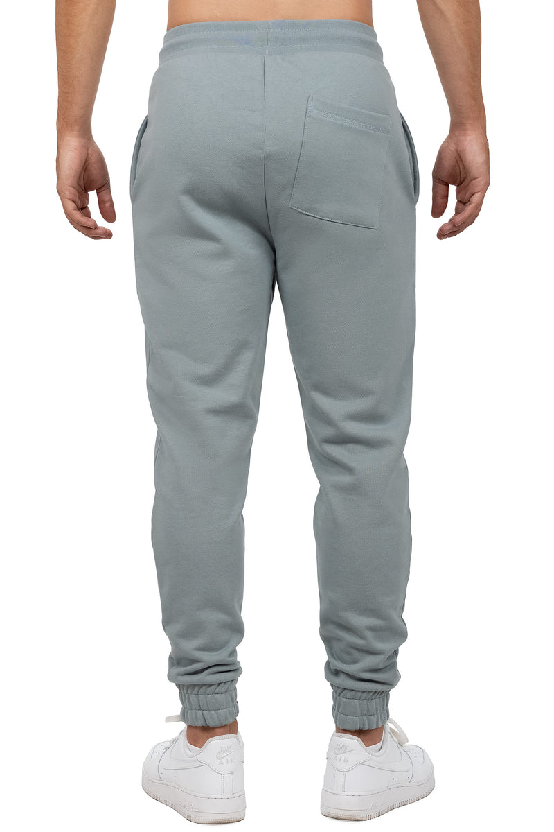 Herren Regular Fit Jogginghose Marken-Stick 23RS035 - Grey