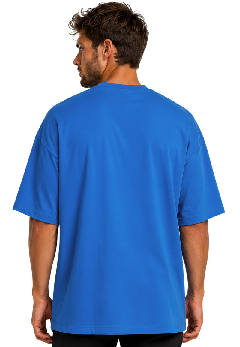 Herren Relaxed Fit T-Shirt 24RS058 - Blue