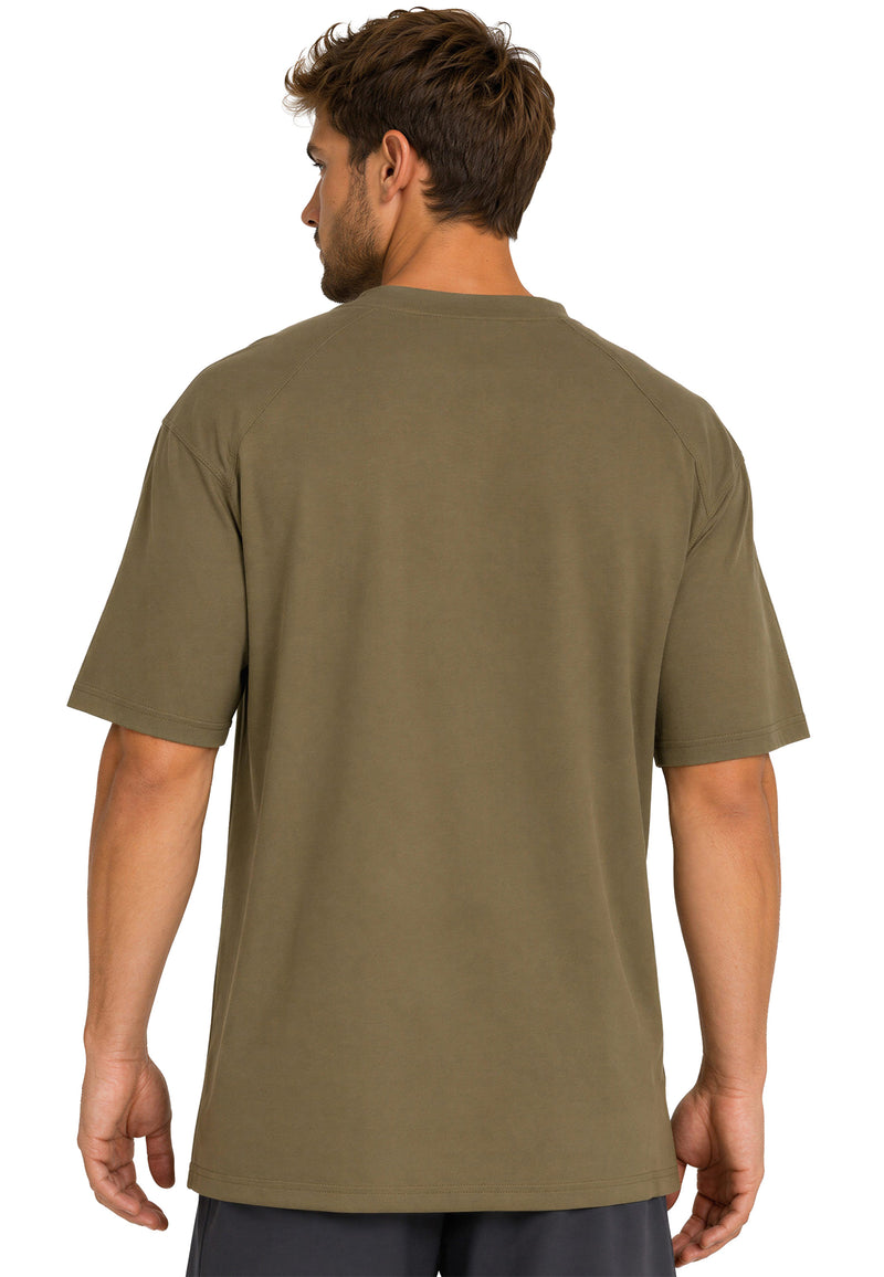 Herren Relaxed Fit T-Shirt 23RS041 - Khaki