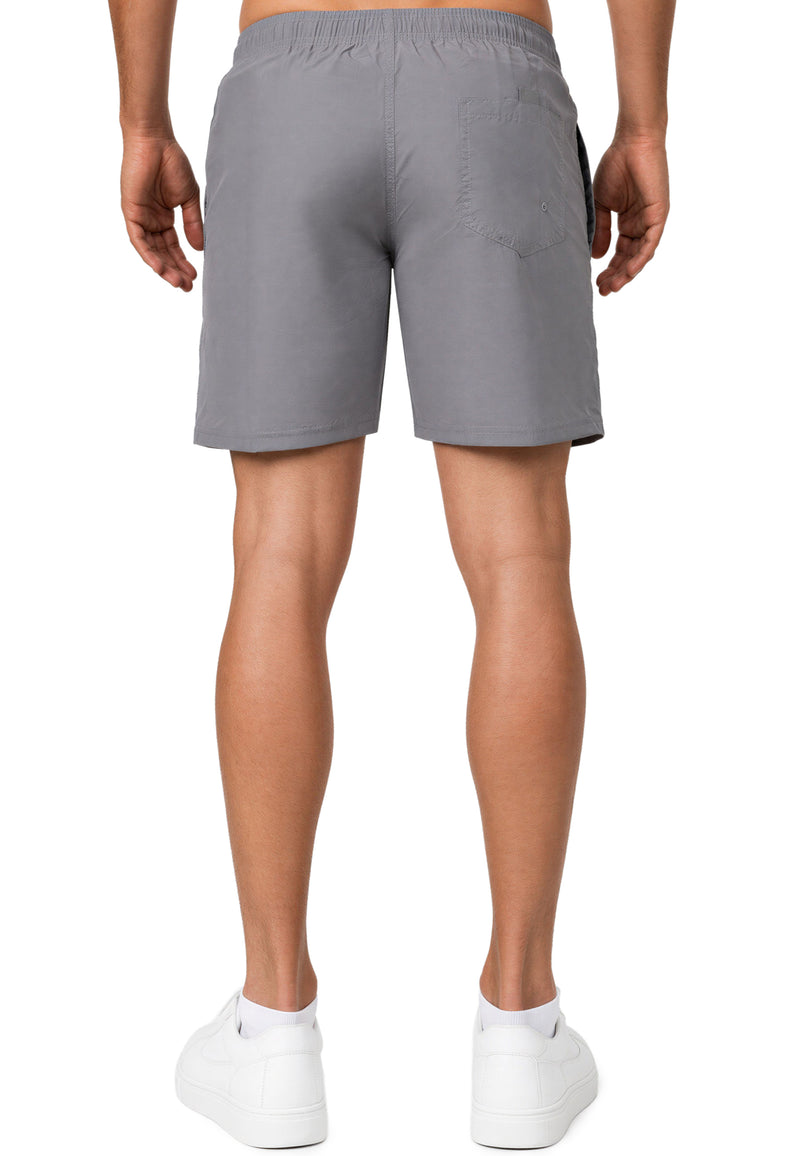 Herren Regular Fit Shorts Mid Waist 25RS073 - Dark Grey