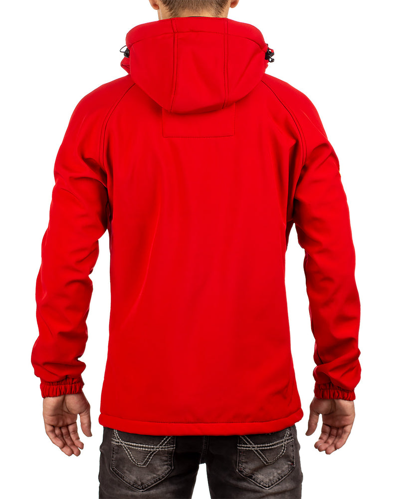 Herren Regular Fit Jacke texico - Red