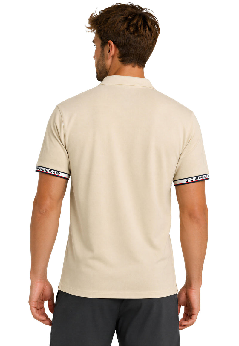 Herren Regular Fit Polohemd koliar men - Off White