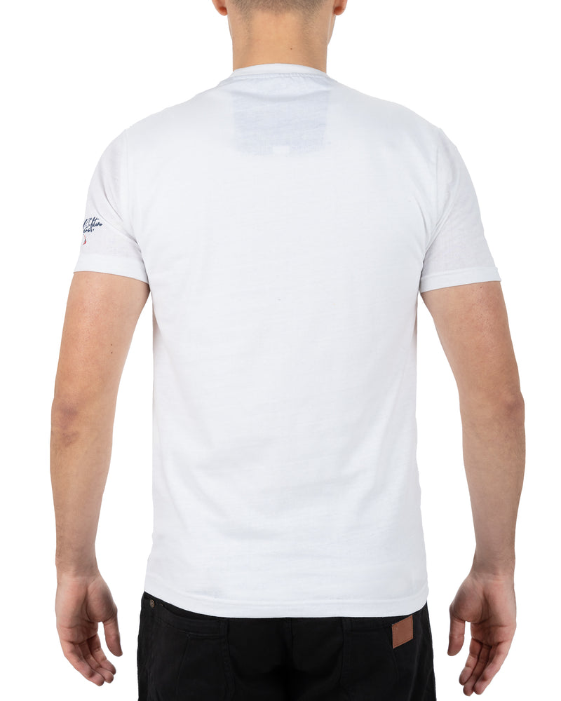 Herren Regular Fit T-Shirt jiami men - White