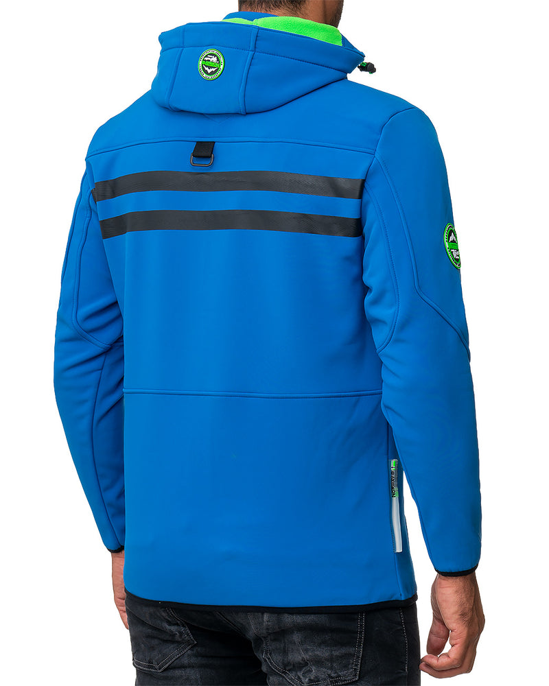 Herren Regular Fit Softshelljacke royaute men - Blue