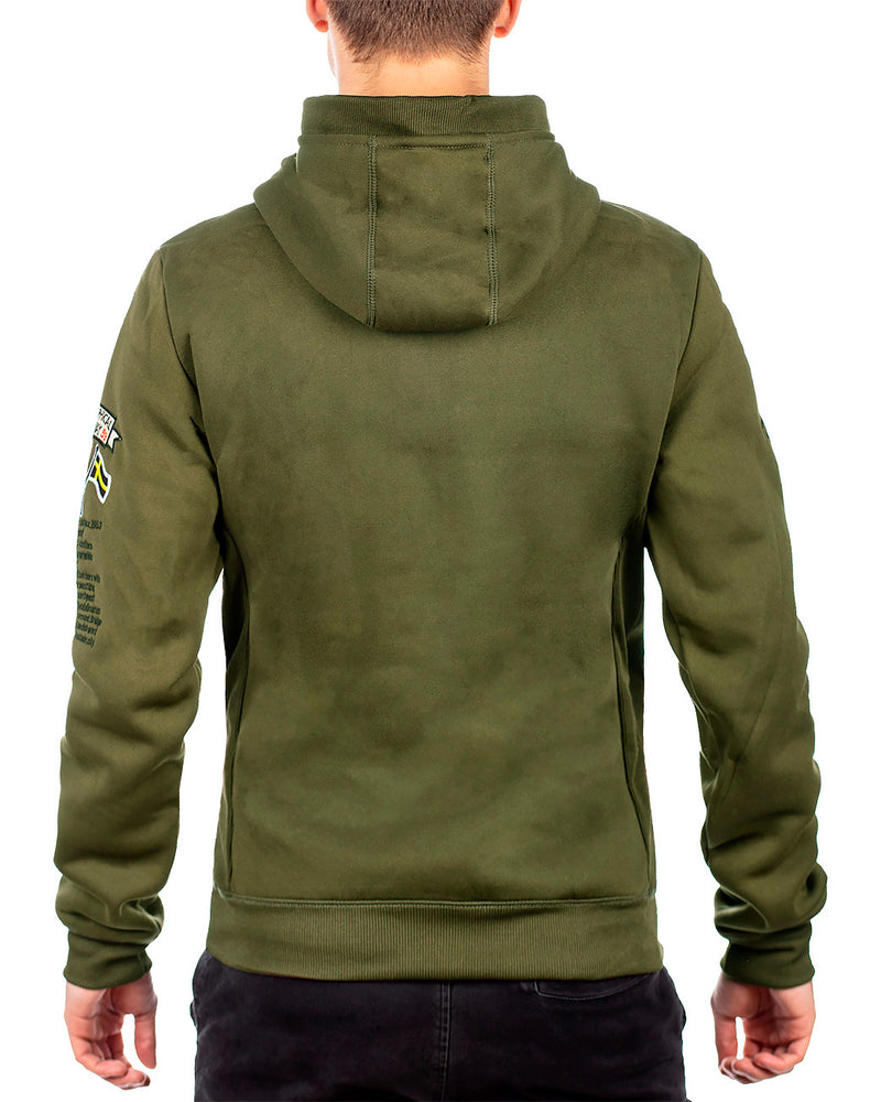Herren Regular Fit Hoodie gymclass men - Khaki