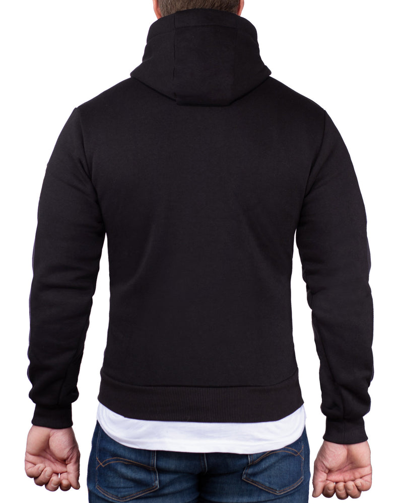 Herren Regular Fit Hoodie galiator - Black