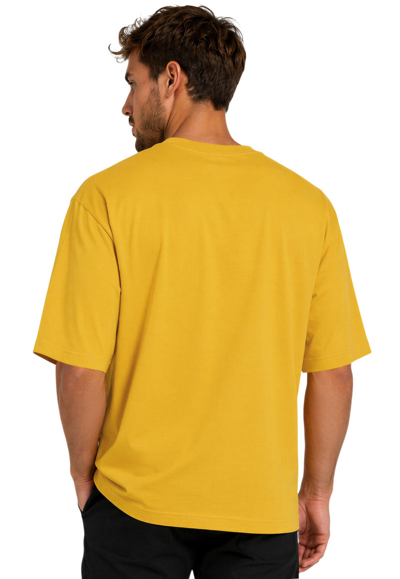 Herren Relaxed Fit T-Shirt 24RS058 - Yellow