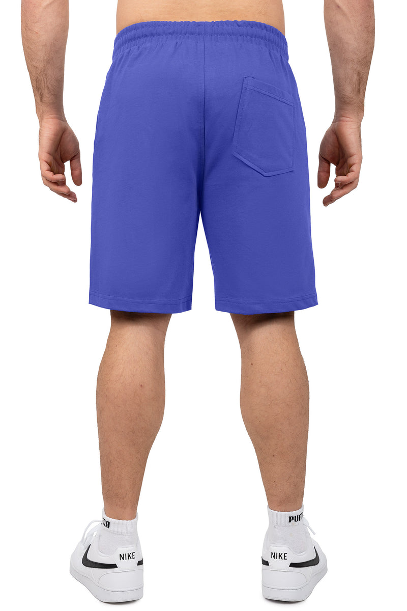 Herren Regular Fit Shorts Marken-Stick S-23RS043 - Light Purple