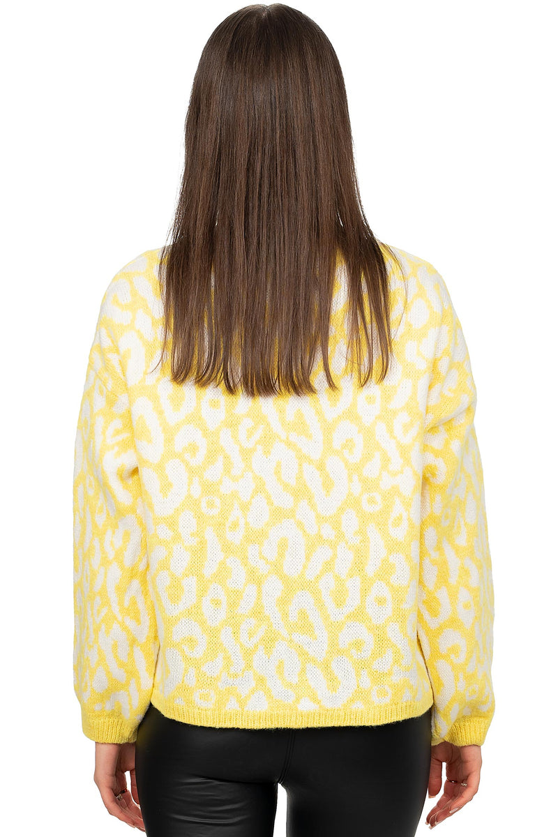 Damen Relaxed Fit Jacke 25RSW069 - Yellow