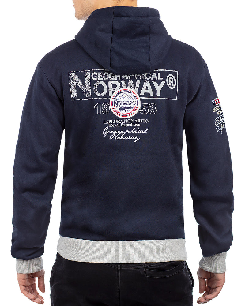 Herren Regular Fit Sweatjacke flyer - Navy