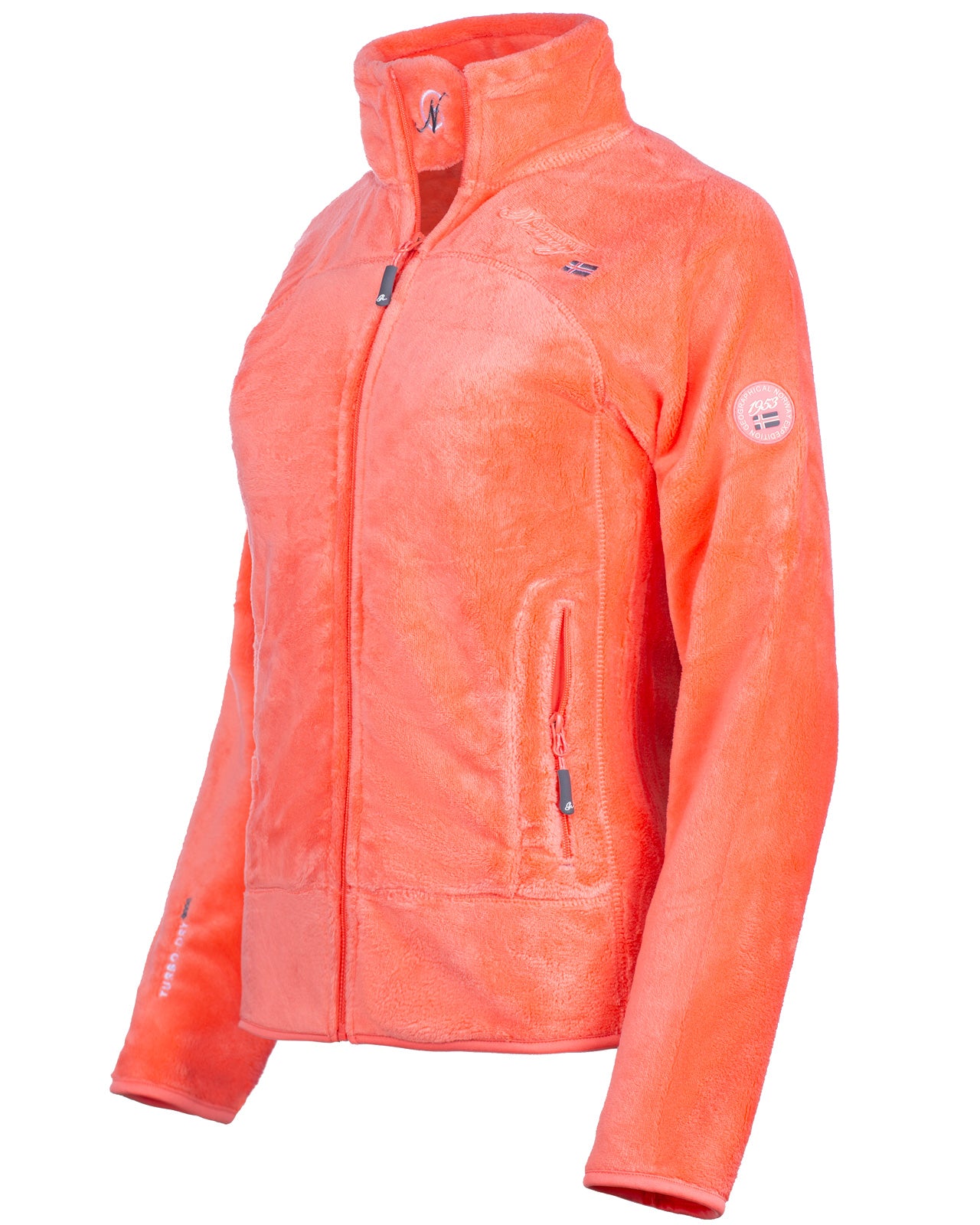 Damen Regular Fit Jacke upaline - Saumon