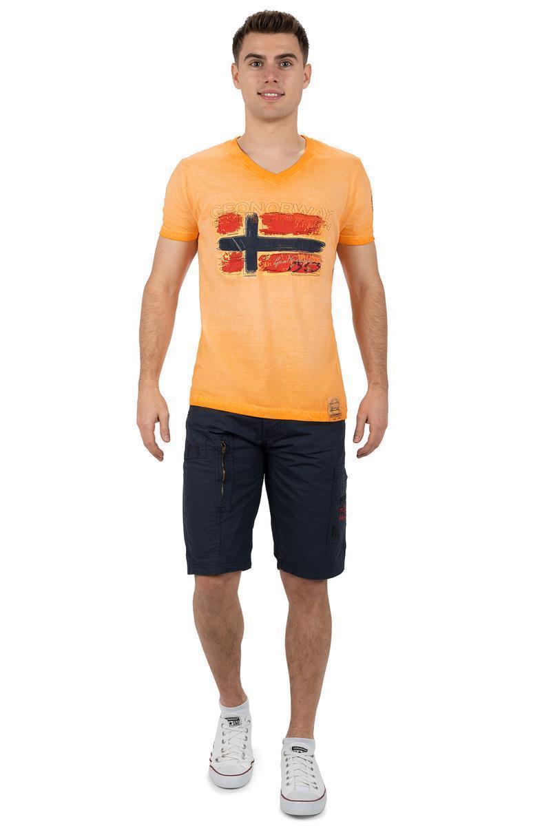 Herren Regular Fit T-Shirt joasis - Orange