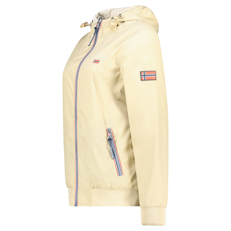 Damen Relaxed Fit Jacke Windabweisend arrivial lady - Beige