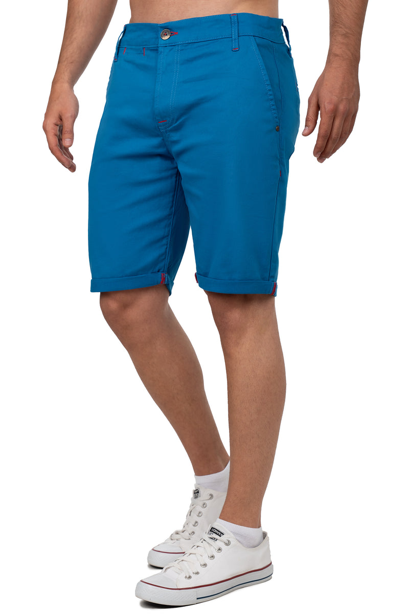 Herren Regular Fit Shorts Logo-Detail CK272 - Saxeblue