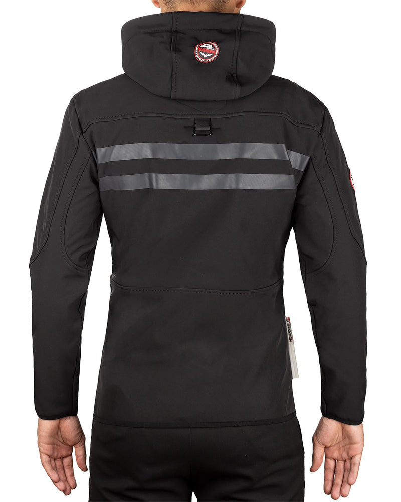Herren Regular Fit Softshelljacke royaute men - ASSORT Black