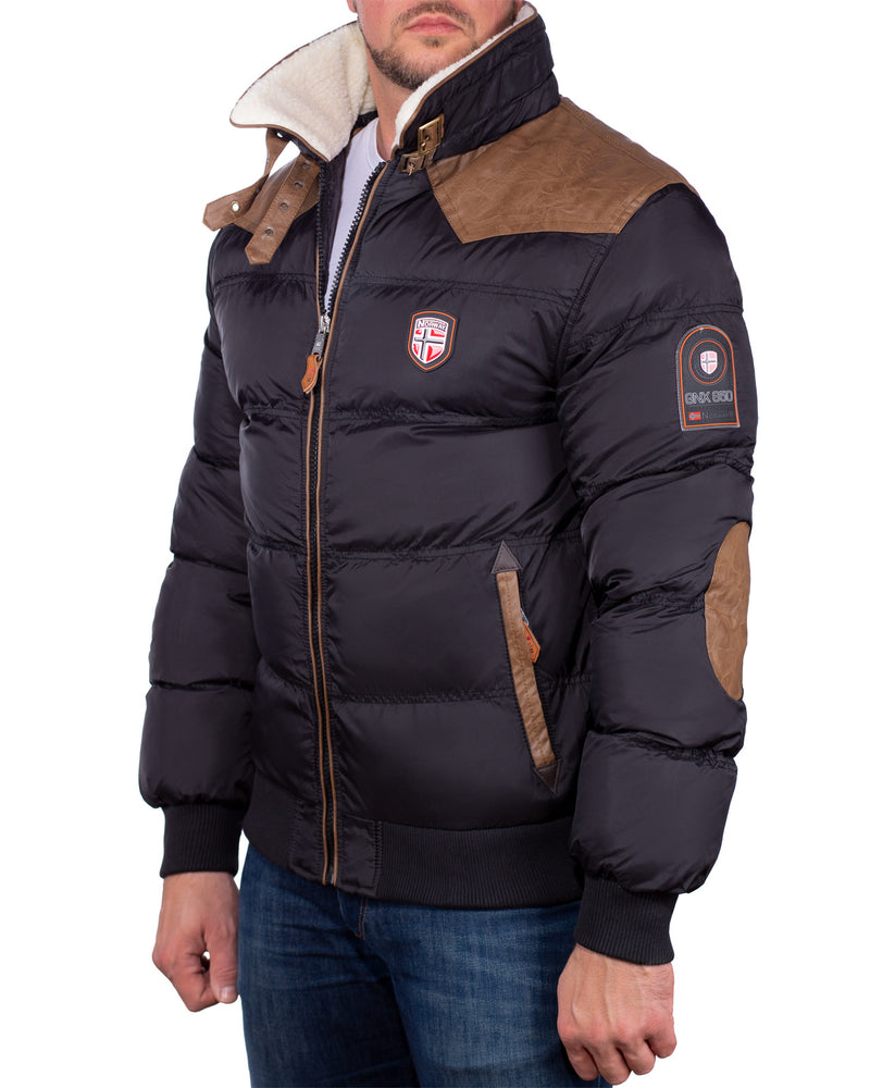 Herren Regular Fit Jacke Abramovitch - Black