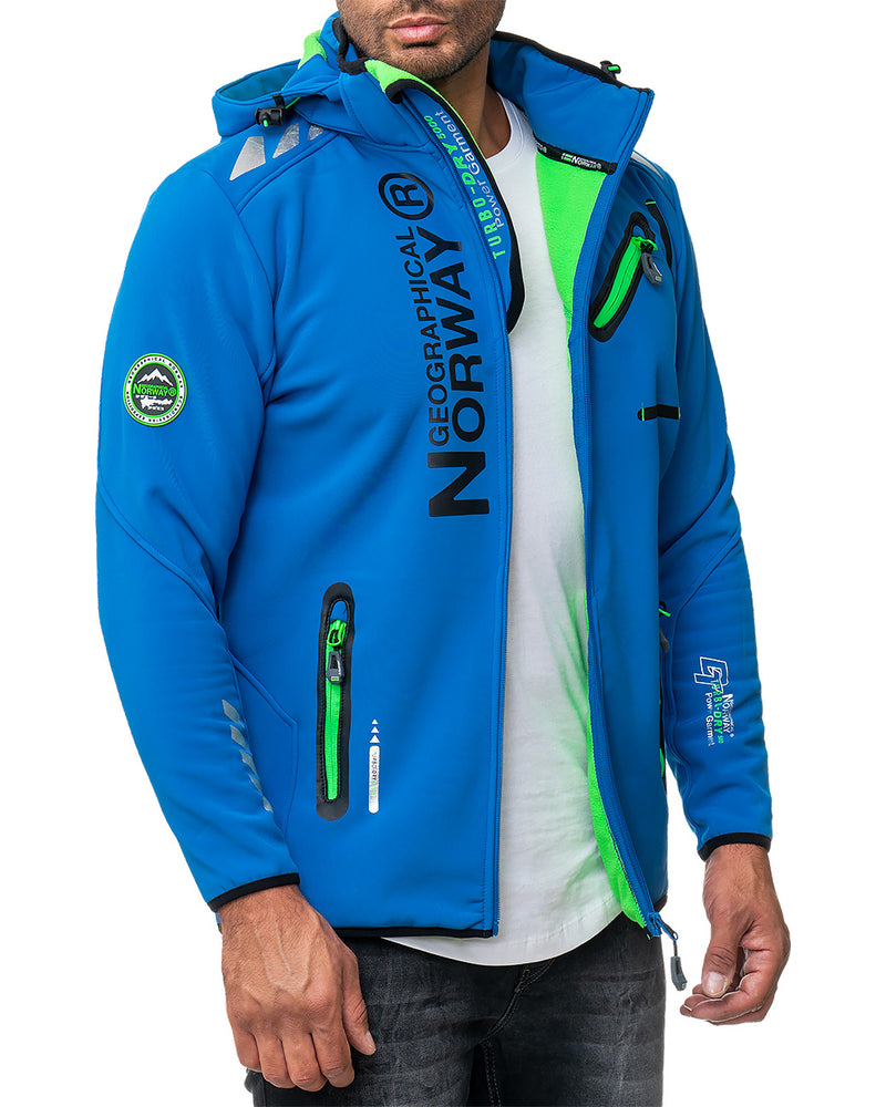 Herren Regular Fit Softshelljacke royaute men - Blue