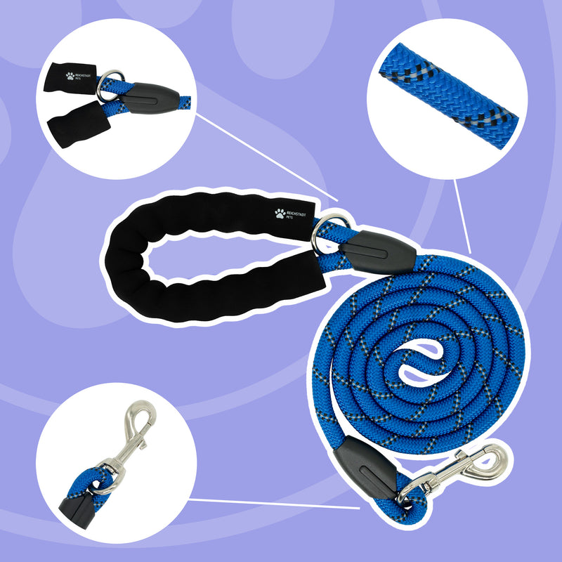 RS Pets Hundegeschirr & Leinen Set 25RSP083-4 - Blue